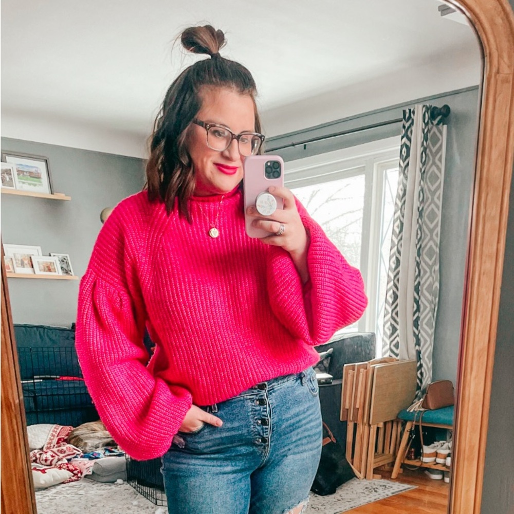 Women's Pink Sweater